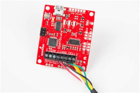 sparkfun openscale hookup guide